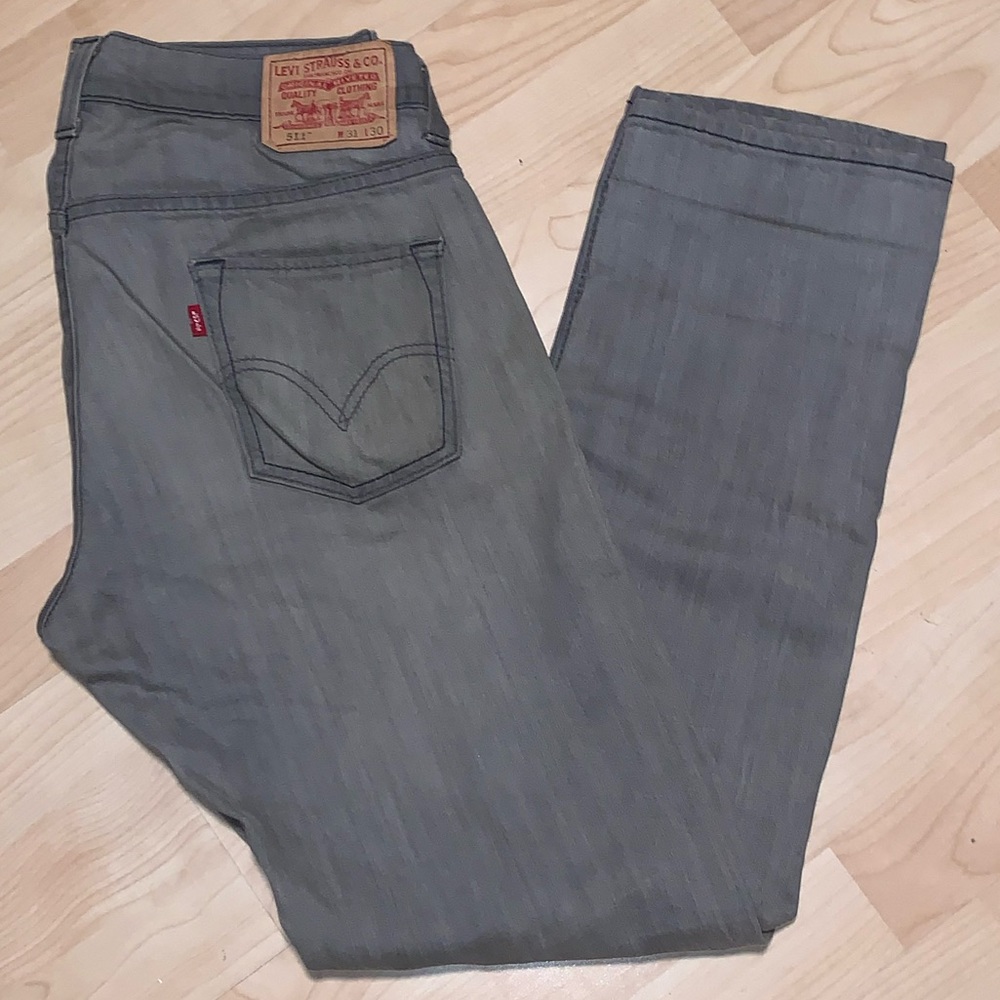 Levi’s 511 Skinny Gray Jeans Size 31x30